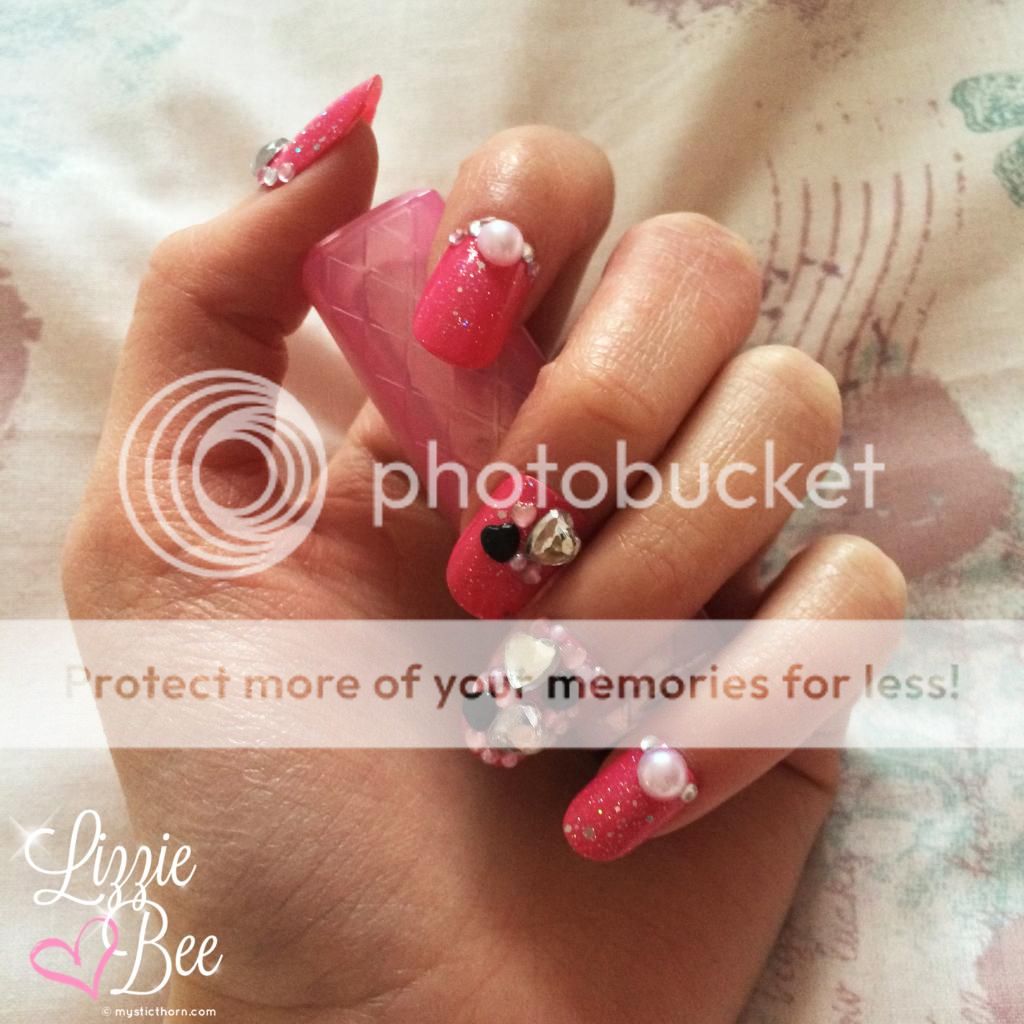valentine's day nails
