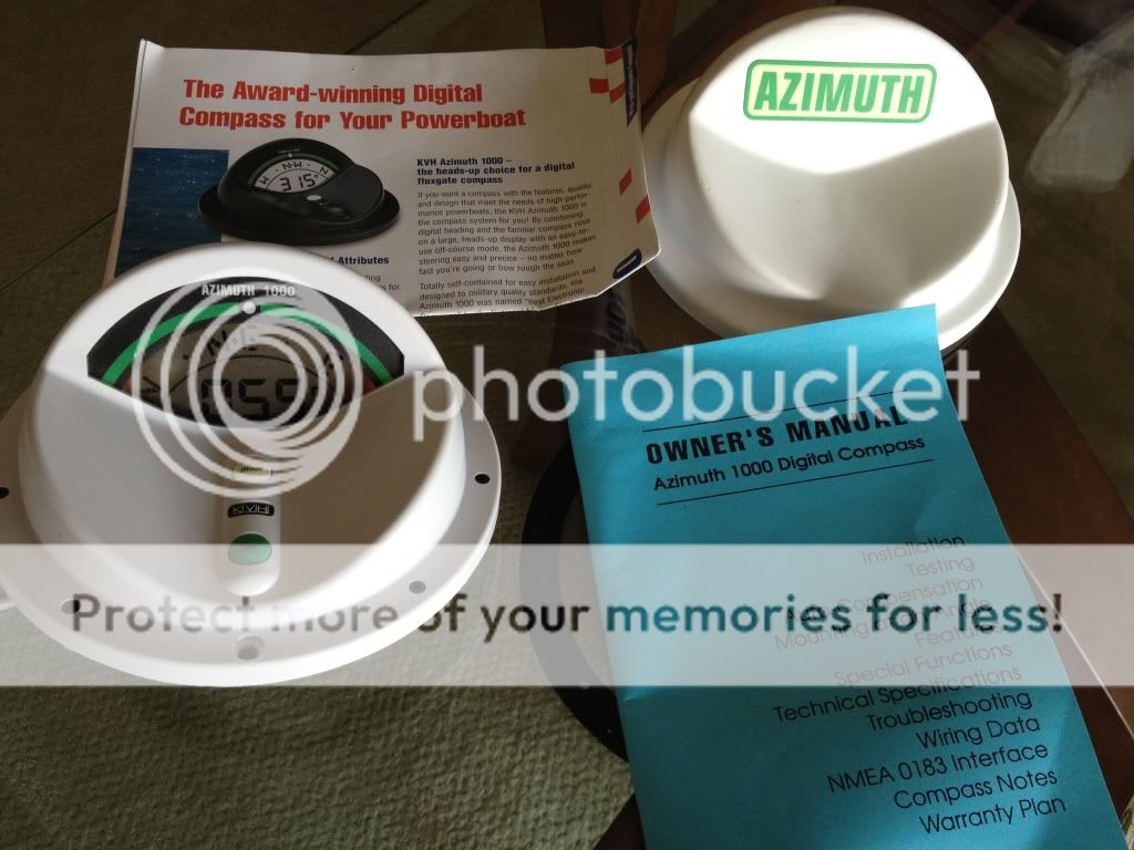 SOLD KVH Azimuth 1000 Digital Compass / Heading Sensor SOLD The Hull