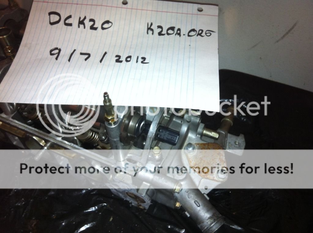 K24 complete cylinder head PRB Intake Manifold .. The K