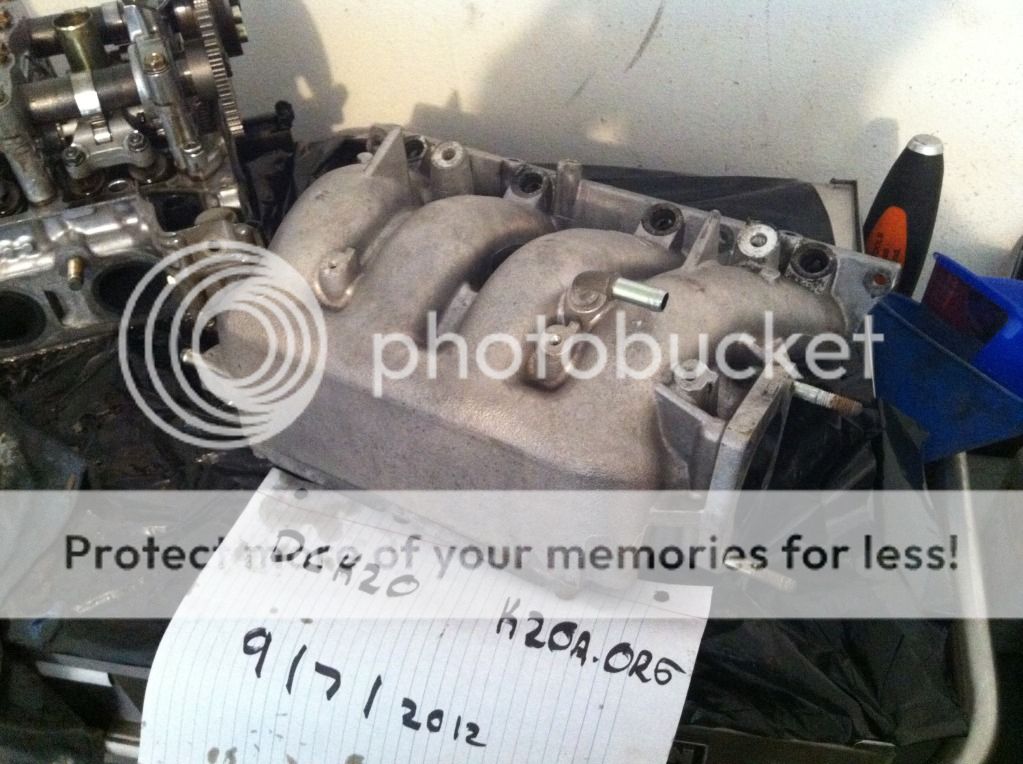 K24 complete cylinder head PRB Intake Manifold .. The K